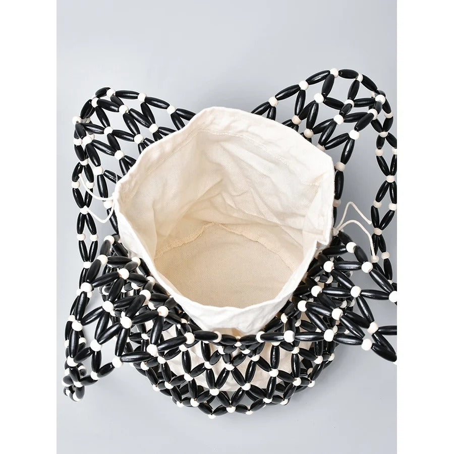 Eudora | Handgemaakte Woven Bead Shopper
