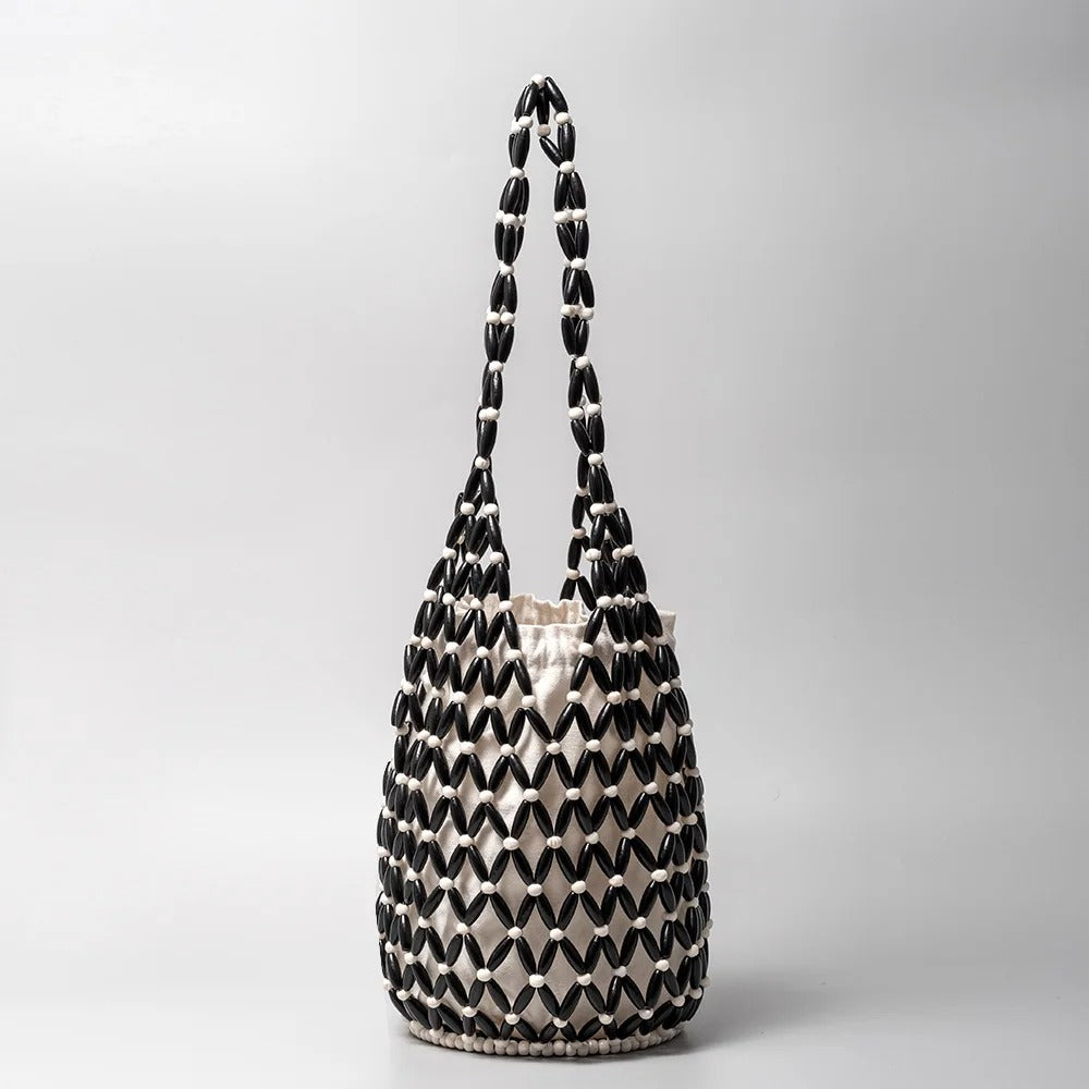 Eudora | Handgemaakte Woven Bead Shopper