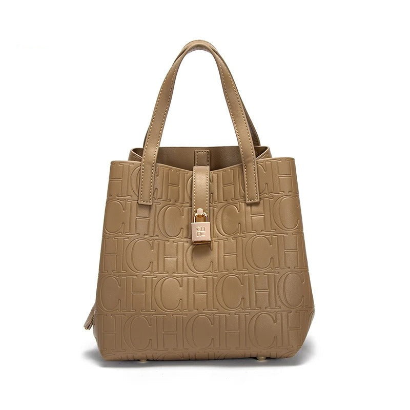 Eudora | Shopper met Reliëflogo