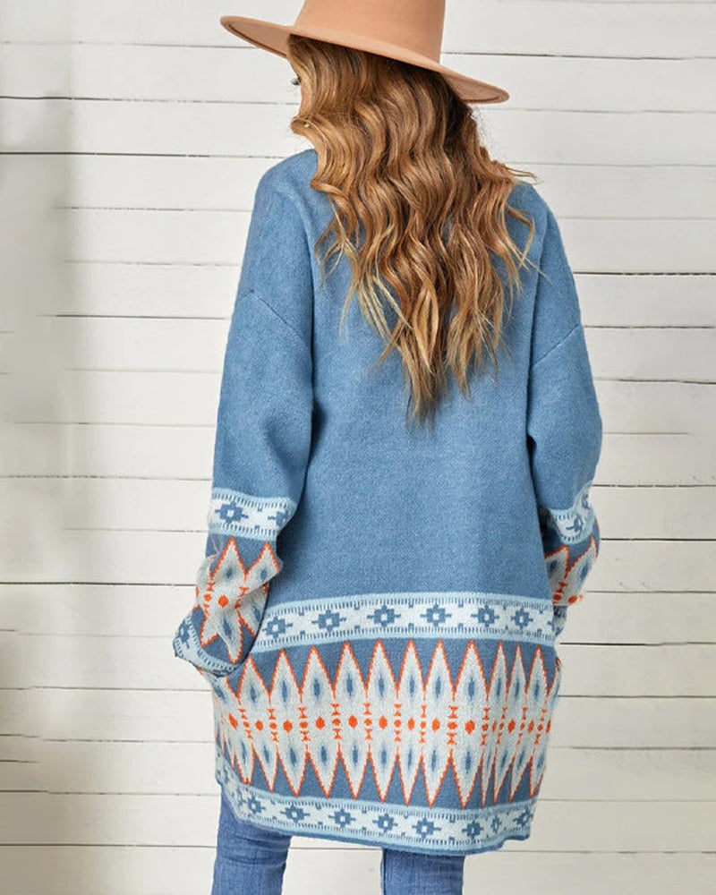 Fernanda™ - Locker geschnittener Mantel mit modischen Details