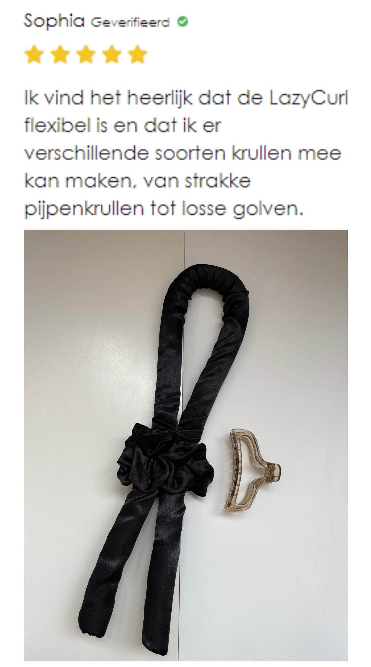 CozyCurl | Hitzefreies Lockenstab-Stirnband