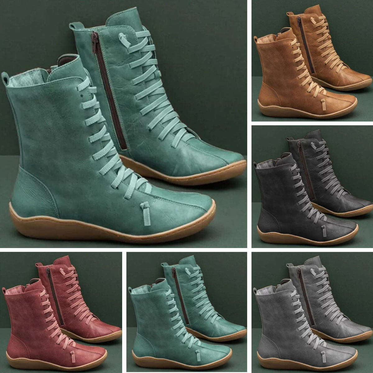 Lumovia | Damenstiefel aus Naturleder