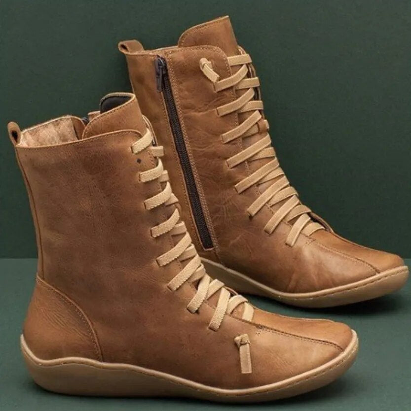 Lumovia | Damenstiefel aus Naturleder