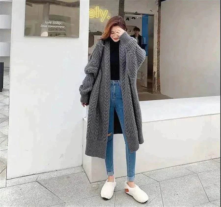 Lumovia | Oversized Strickjacke