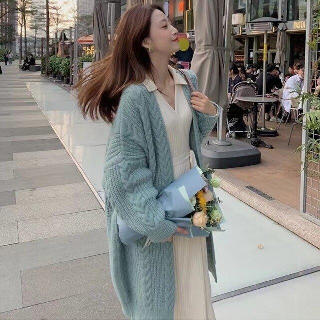 Lumovia | Oversized Strickjacke