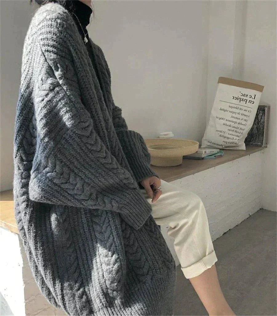 Lumovia | Oversized Strickjacke