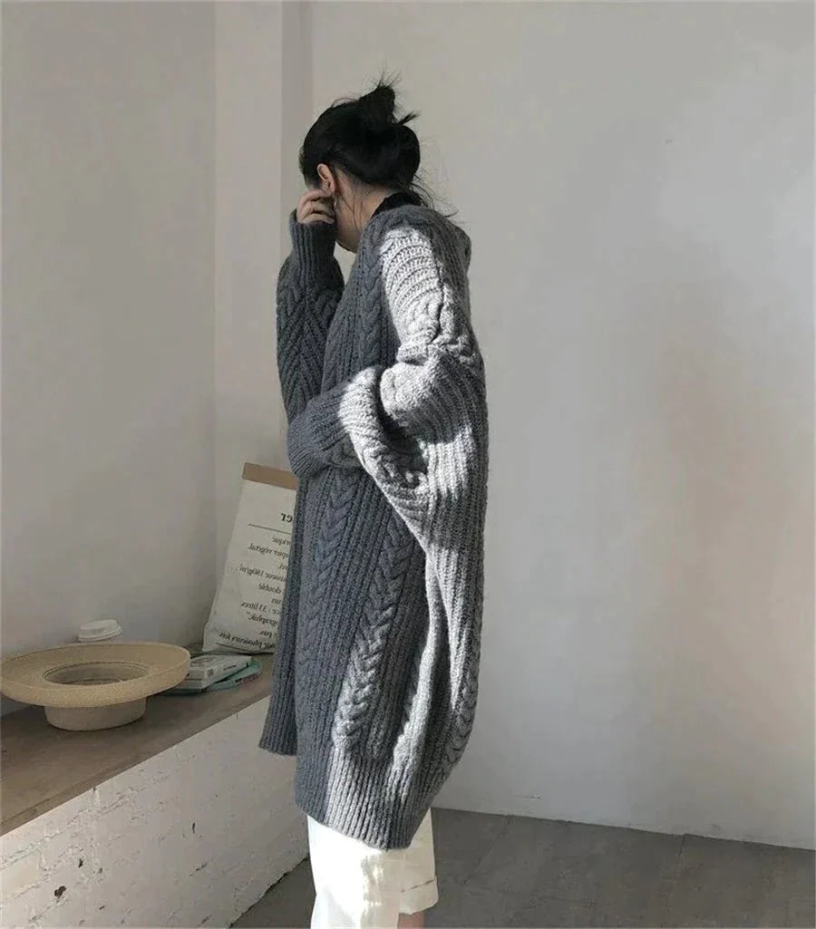 Lumovia | Oversized Strickjacke