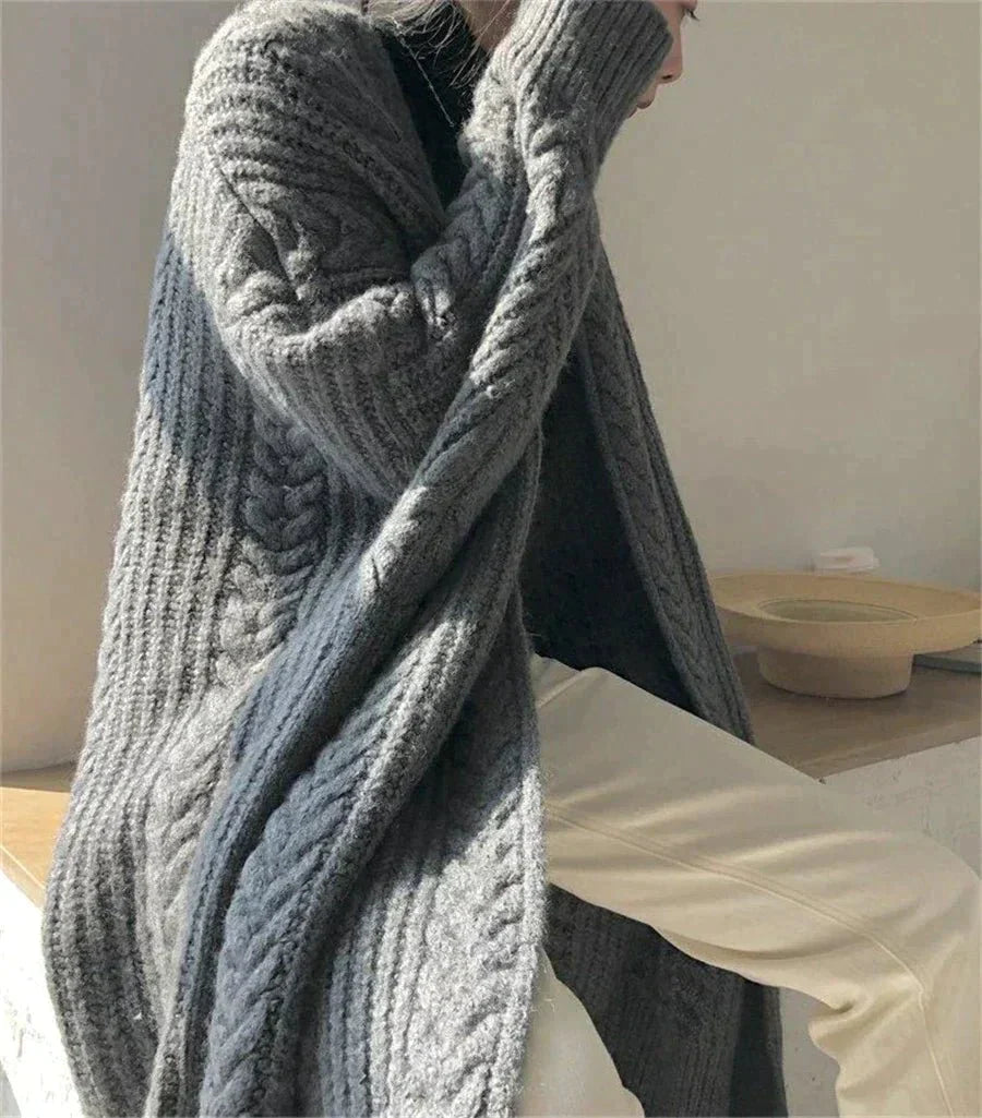 Lumovia | Oversized Strickjacke
