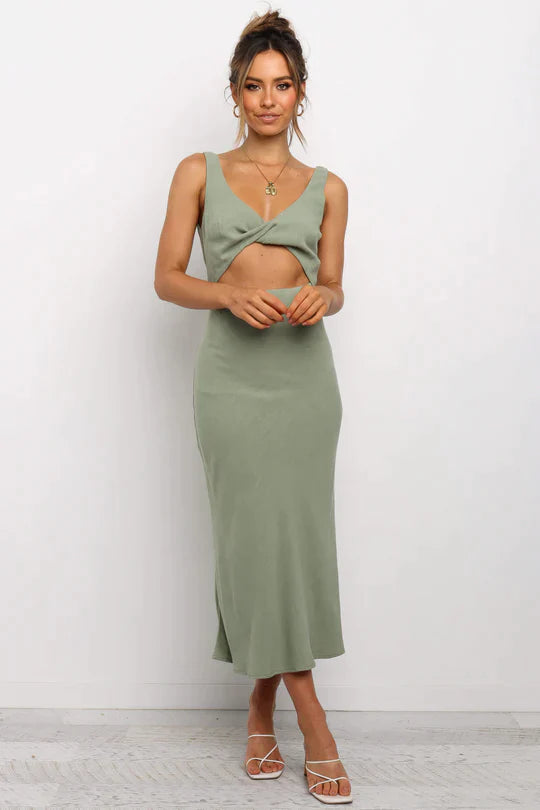 Lily | Midi-kleid Im Wickel-Stil