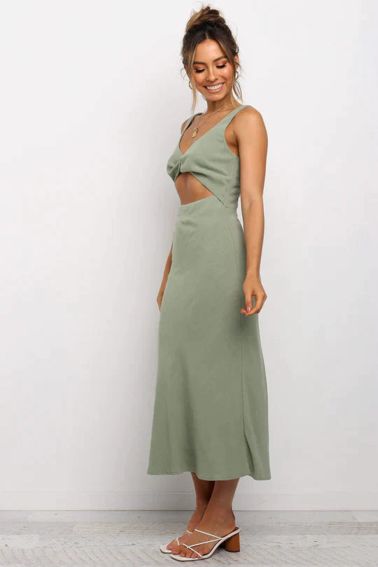 Lily | Midi-kleid Im Wickel-Stil