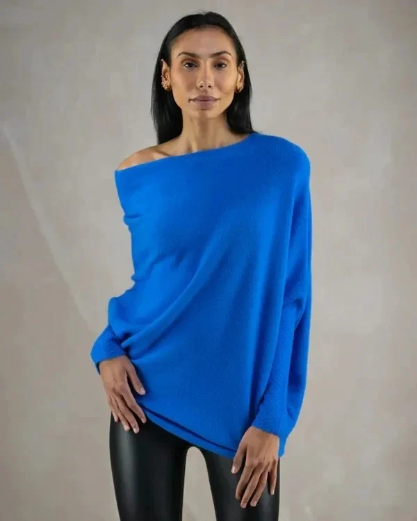 Mariemi™ | Asymmetrisch Drapierter Pullover