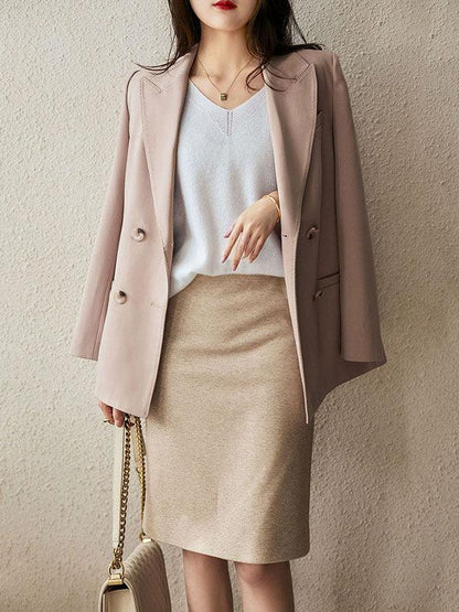 Luxuriöser weicher Kaschmirpullover mit V-Ausschnitt für Damen