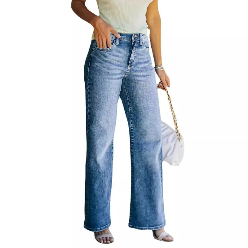 Nina™ - Weit geschnittene Jeans