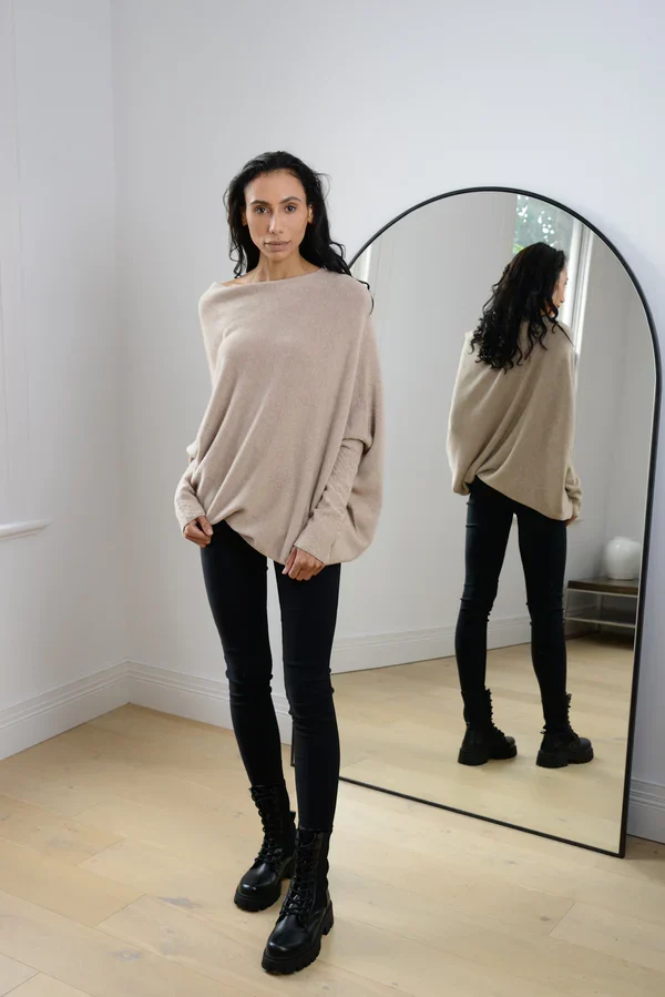 Mariemi™ | Asymmetrisch Drapierter Pullover