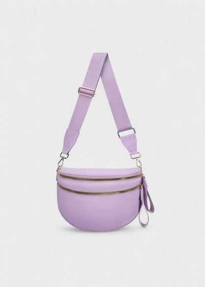 Elegante Leder-Gürteltasche für freihändige Mode