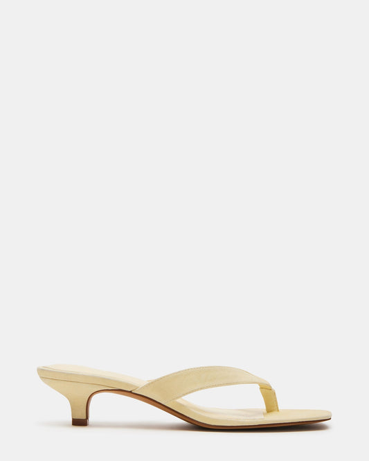 Schicke Wildleder-Pumps mit quadratischer Spitze