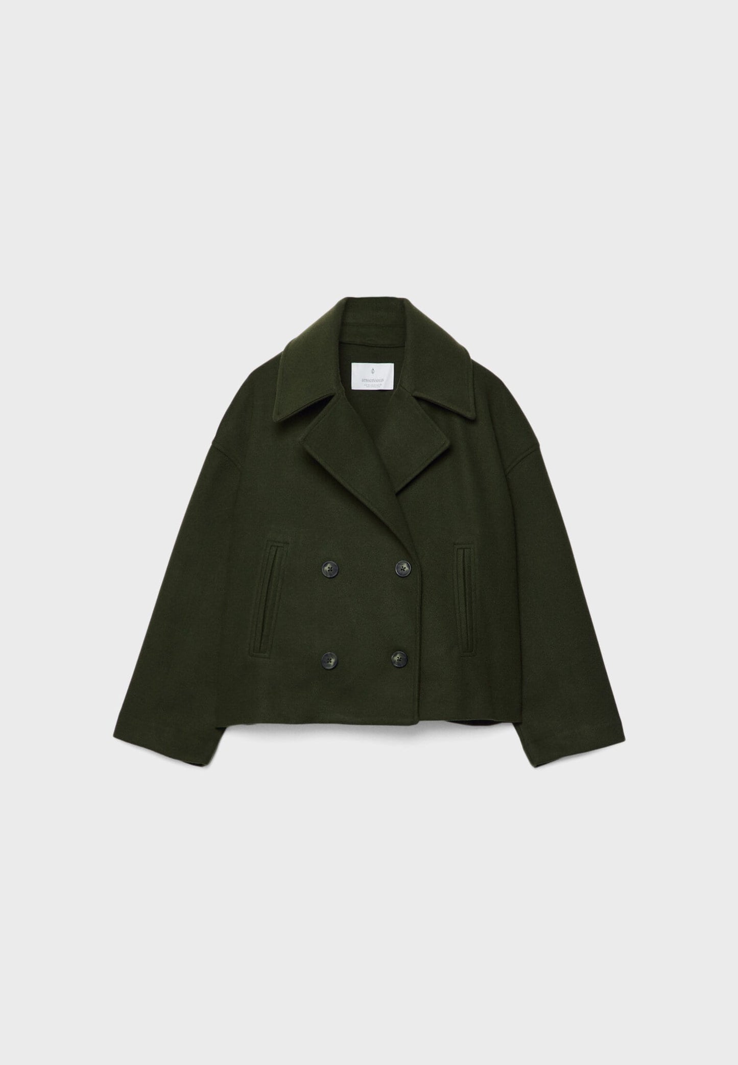 Schicke zweireihige kurze Jacke