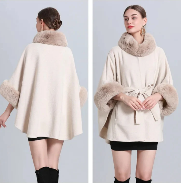 Karla™ - Winter-Cape-Mantel [Letzter Tag Rabatt]