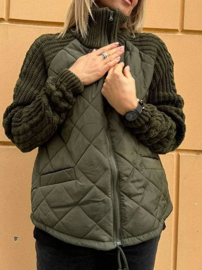 Gemütliche herbstliche Strickjacke