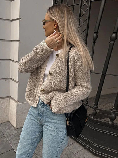 Schicke Jacke für Damen, perfekt für Herbstabende