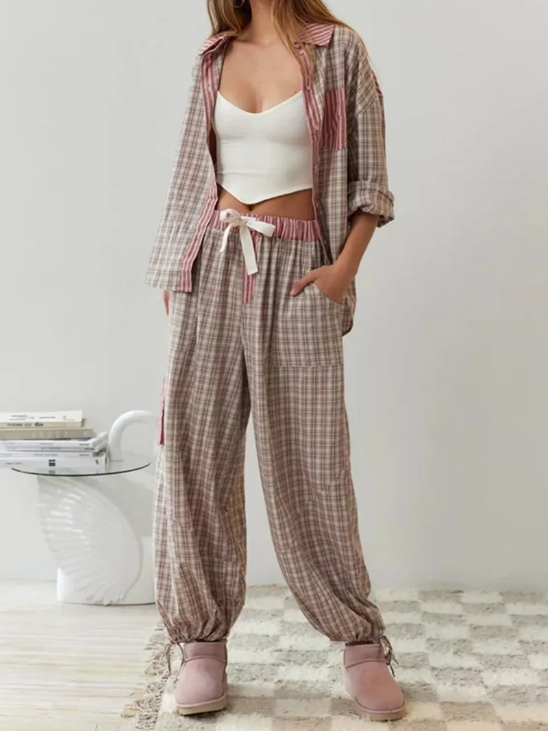 Viktoria™ - 2-teiliges lässiges Pyjama-Set