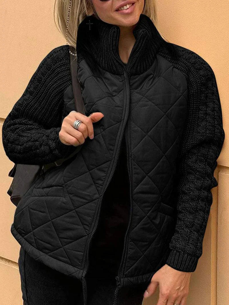 Gemütliche herbstliche Strickjacke