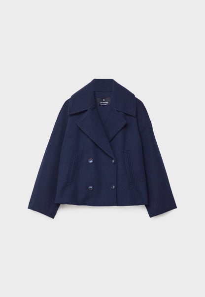 Schicke zweireihige kurze Jacke