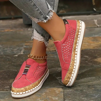 Airy Hollow Slip-On Sommerschuhe für Damen
