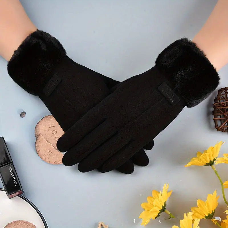 CozyHand™ - Samt-Handschuhe mit Verdickung