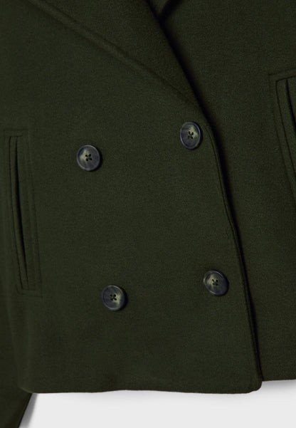 Schicke zweireihige kurze Jacke