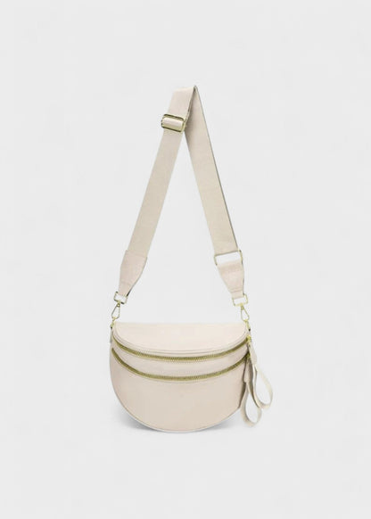 Elegante Leder-Gürteltasche für freihändige Mode