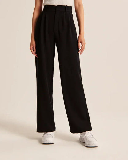Weit geschnittene Damenhosen Stilvolle Bequeme Trendige Hosen