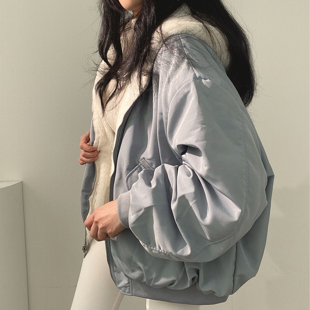 Blurry™ - Wendejacke mit Kapuze für Frauen [Letzter Tag Rabatt]
