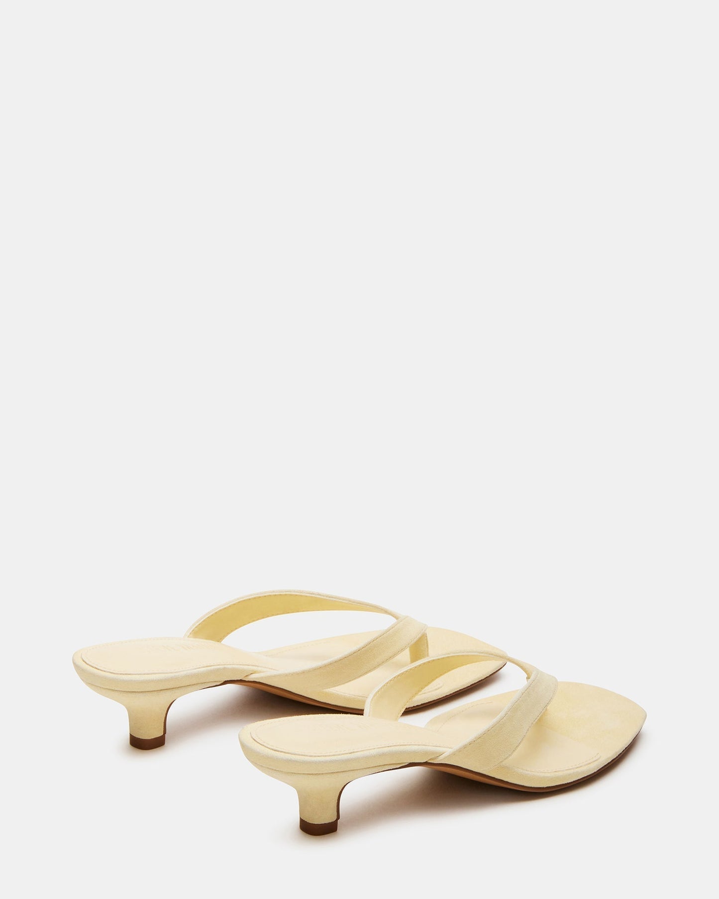 Schicke Wildleder-Pumps mit quadratischer Spitze