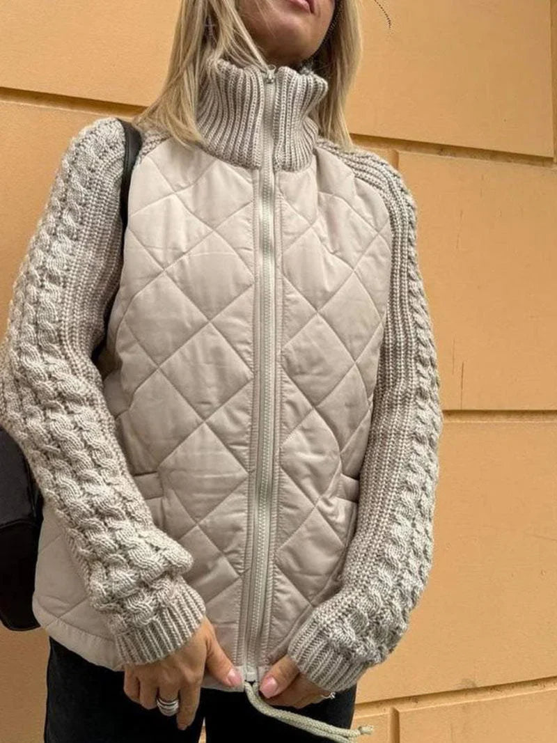 Gemütliche herbstliche Strickjacke