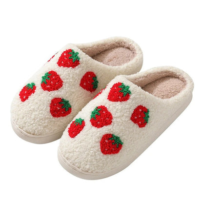 Annabell™ - Kuschelhausschuhe mit Erdbeeren