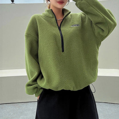 Gemütlicher eleganter Strickpullover für den Alltagstil