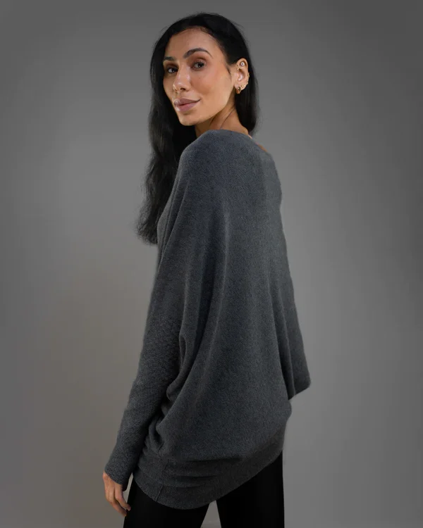 Mariemi™ | Asymmetrisch Drapierter Pullover