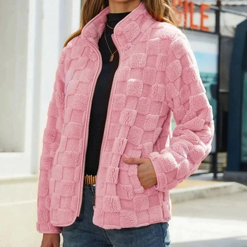 Valentine™ - Karierte Winterjacke für Damen [Letzter Tag Rabatt]