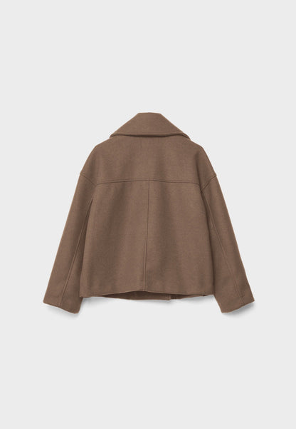 Schicke zweireihige kurze Jacke
