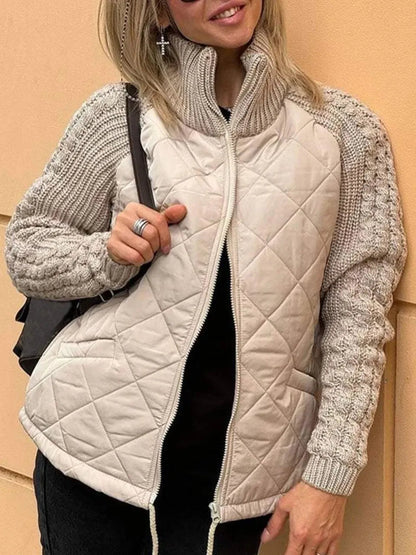 Gemütliche herbstliche Strickjacke
