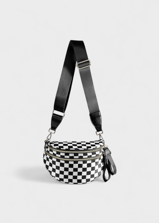 Elegante Leder-Gürteltasche für freihändige Mode
