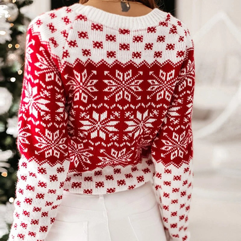 Adler™ – Weihnachtlicher Strickpullover