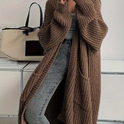 Gemütlicher Strickcardigan mit Gürtel für Damen