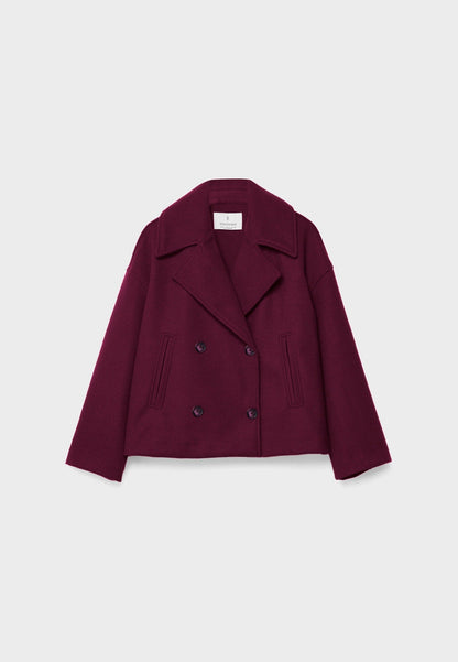 Schicke zweireihige kurze Jacke