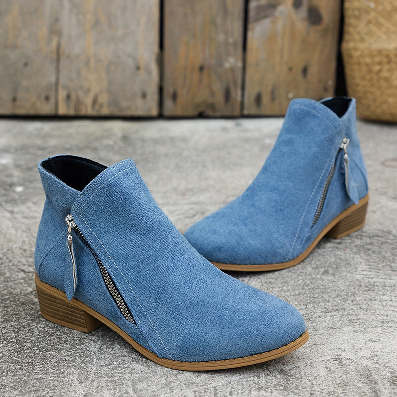 Schicke Leder-Stiefeletten für den Alltagsstil