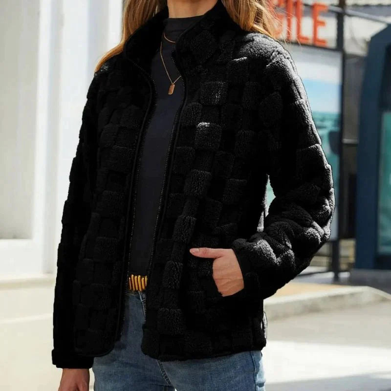 Valentine™ - Karierte Winterjacke für Damen [Letzter Tag Rabatt]