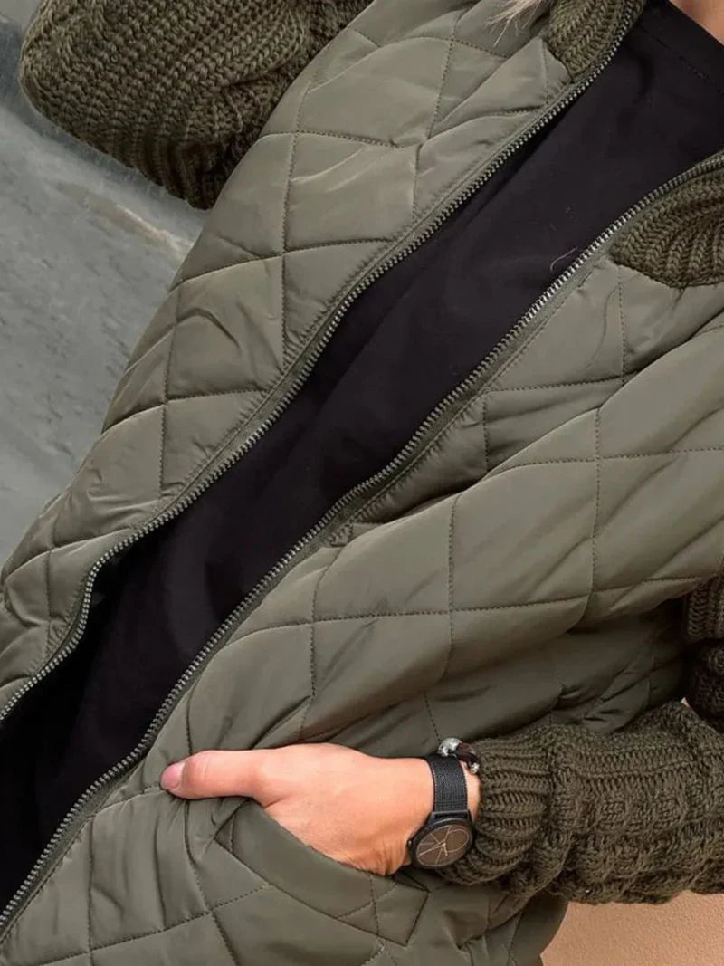 Gemütliche herbstliche Strickjacke