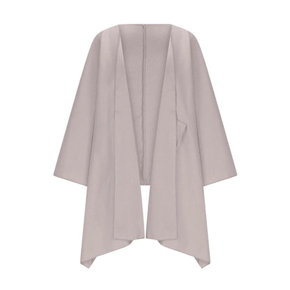 Gemütlicher Strick-Longcardigan mit Fledermausärmeln