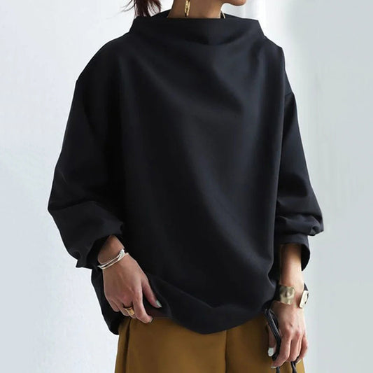 Gemütlicher eleganter Strickpullover